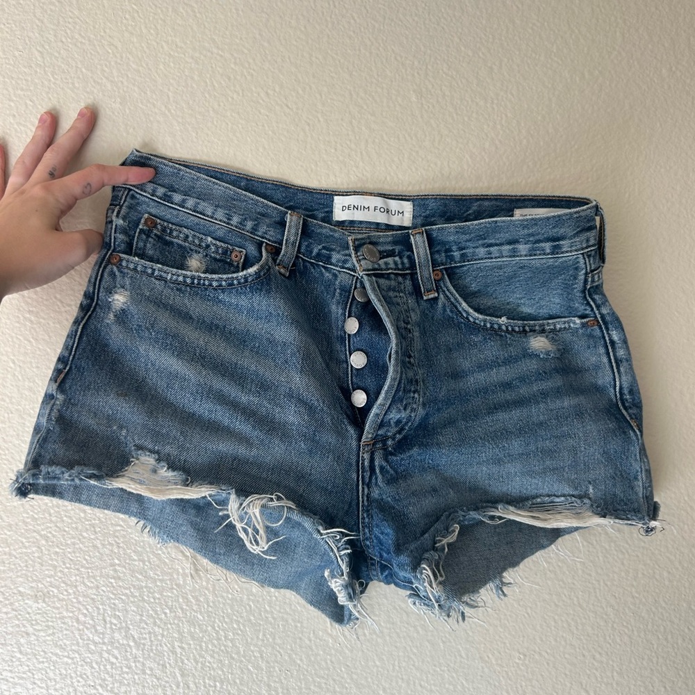 Denim Forum Jean Shorts- size 27